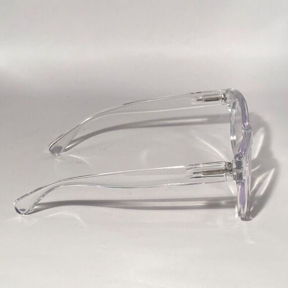 1324  Mona Reading Glasses 1.25 Readers Clear Frames NWT - Picture 6 of 9